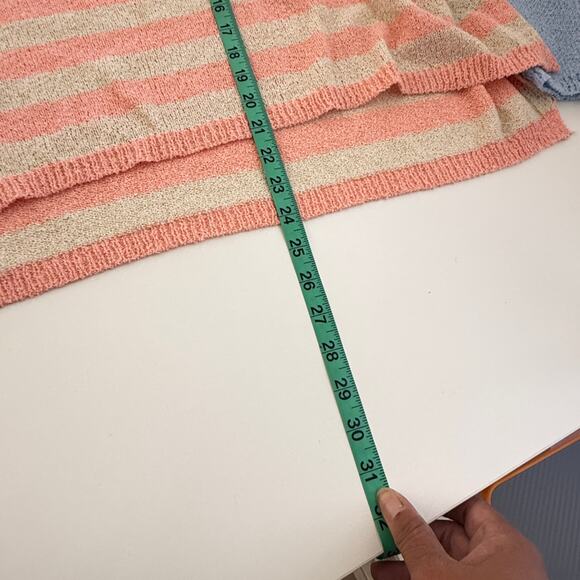 Vici American Flag Oversized Sweater Size S Fuzzy Textured‎ Festival Patriotic - Picture 8 of 10